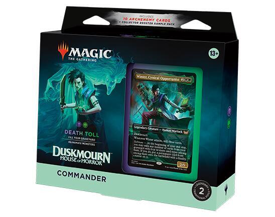 MAGIC THE GATHERING DUSKMOURN COMMANDER DECK DEATH TOLL