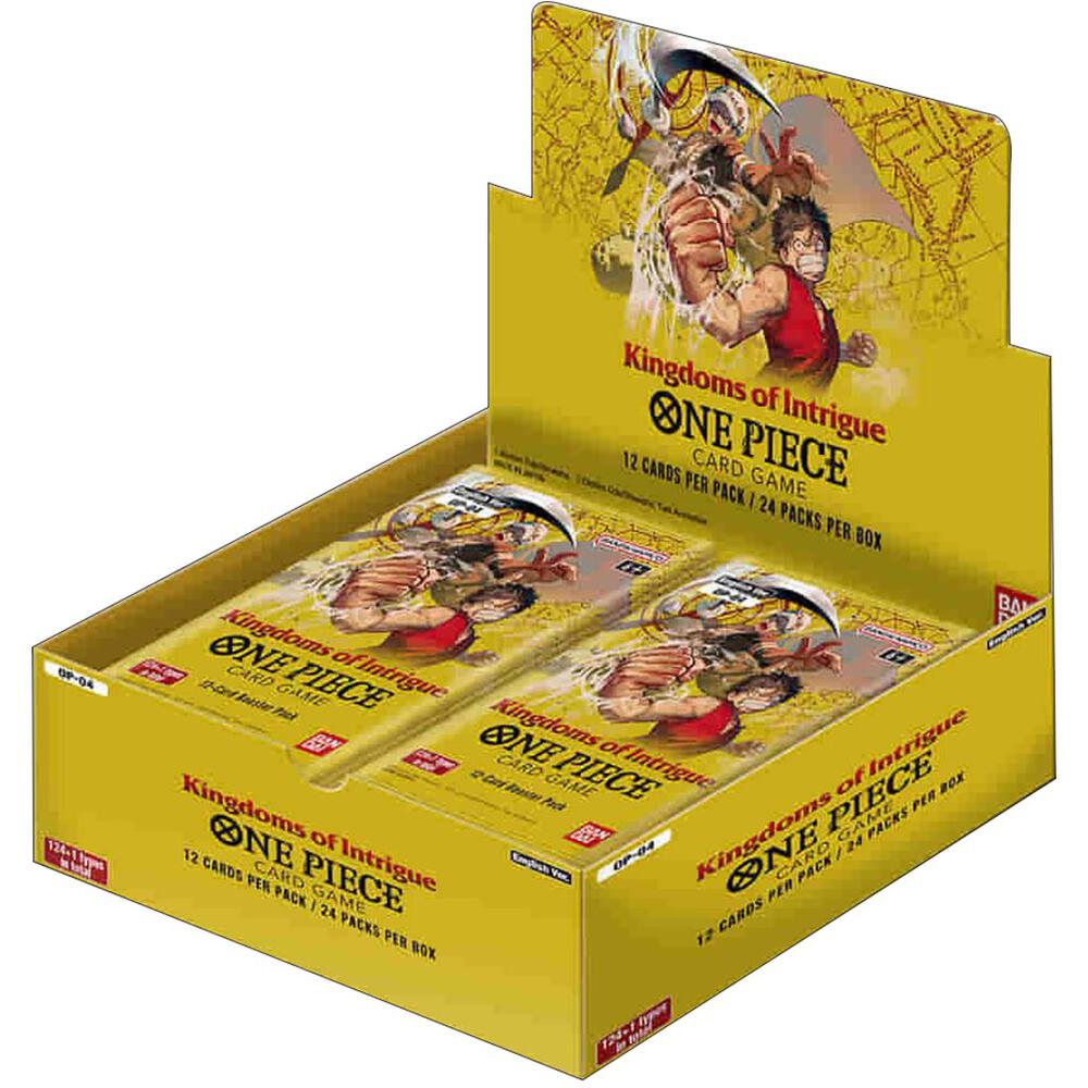ONE PIECE KINGDOMS OF INTRIGUE BOOSTER DISPLAY