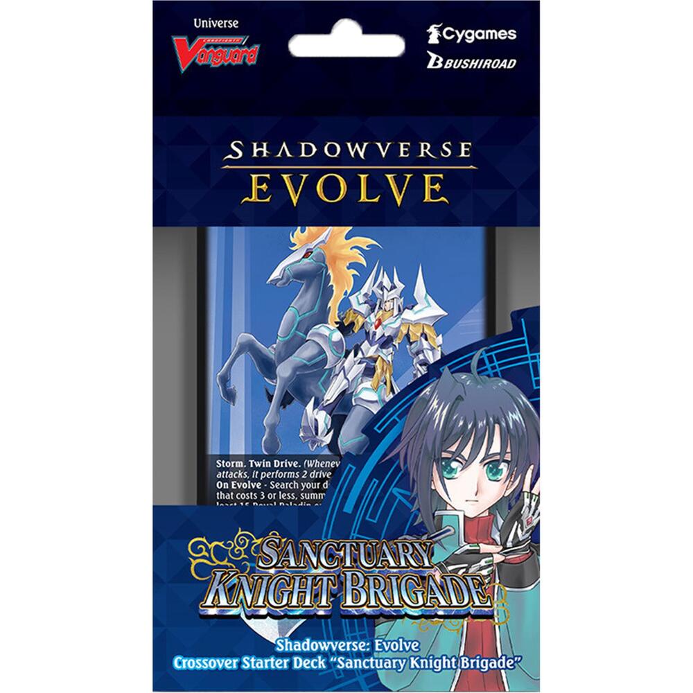 SHADOWVERSE EVOLVE CARDFIGHT! VANGUARD SANCTUARY KNIGHT BRIGADE CROSSOVER STARTER DECK