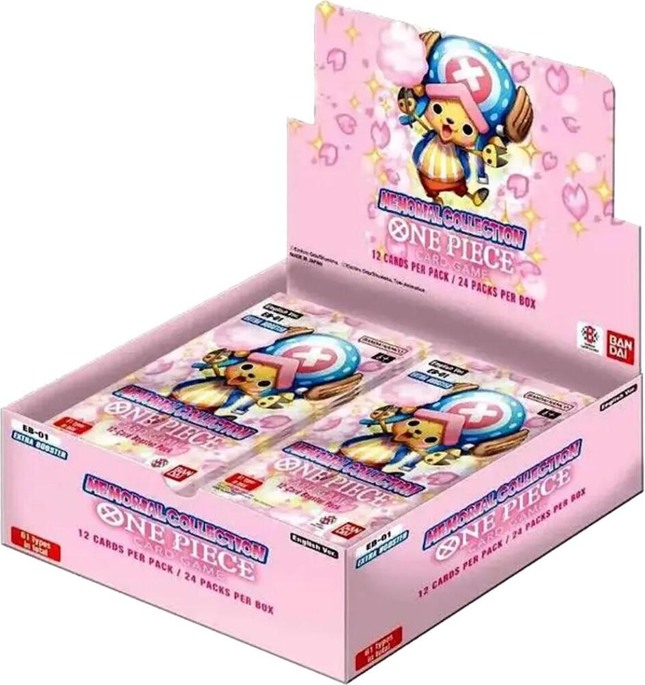 ONE PIECE MEMORIAL COLLECTION BOOSTER DISPLAY
