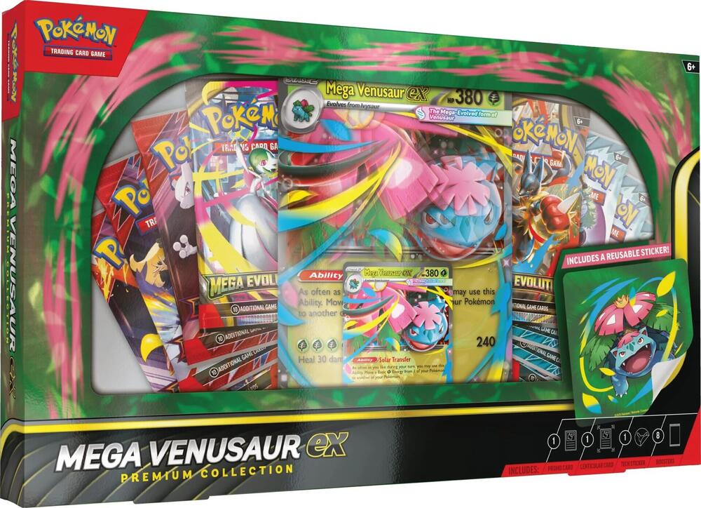 POKEMON MEGA VENUSAUR EX PREMIUM COLLECTION
