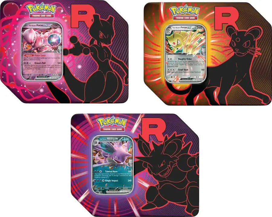 POKEMON TEAM ROCKET TIN