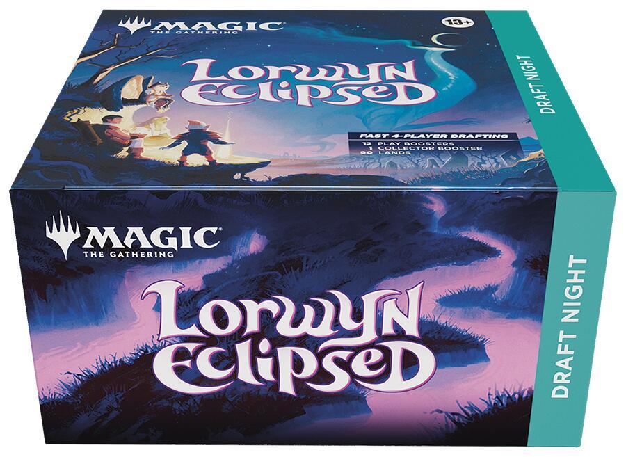 MAGIC THE GATHERING LORWYN ECLIPSED DRAFT NIGHT BOX