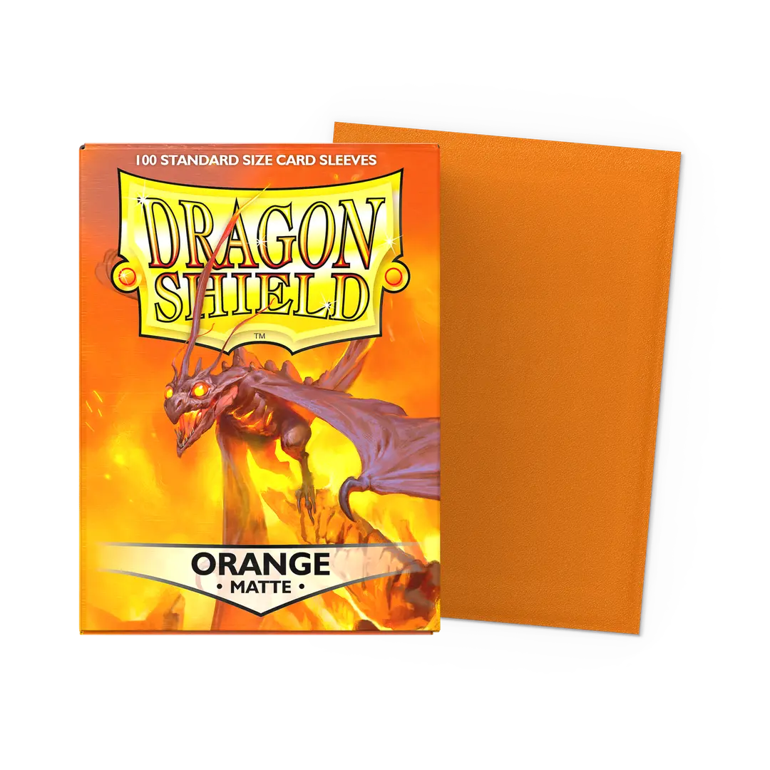 DRAGON SHIELD MATTE, ORANGE (100)