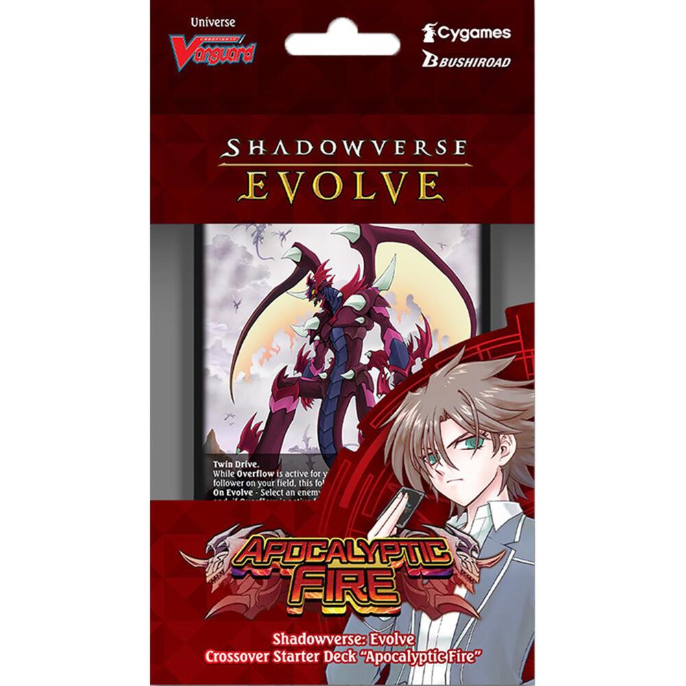 SHADOWVERSE EVOLVE CARDFIGHT! VANGUARD APOCALYPTIC FIRE CROSSOVER STARTER DECK