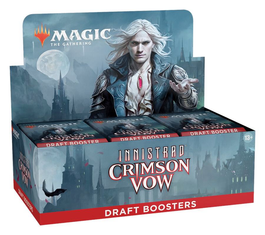 MAGIC THE GATHERING INNISTRAD CRIMSON VOW DRAFT BOOSTER BOX