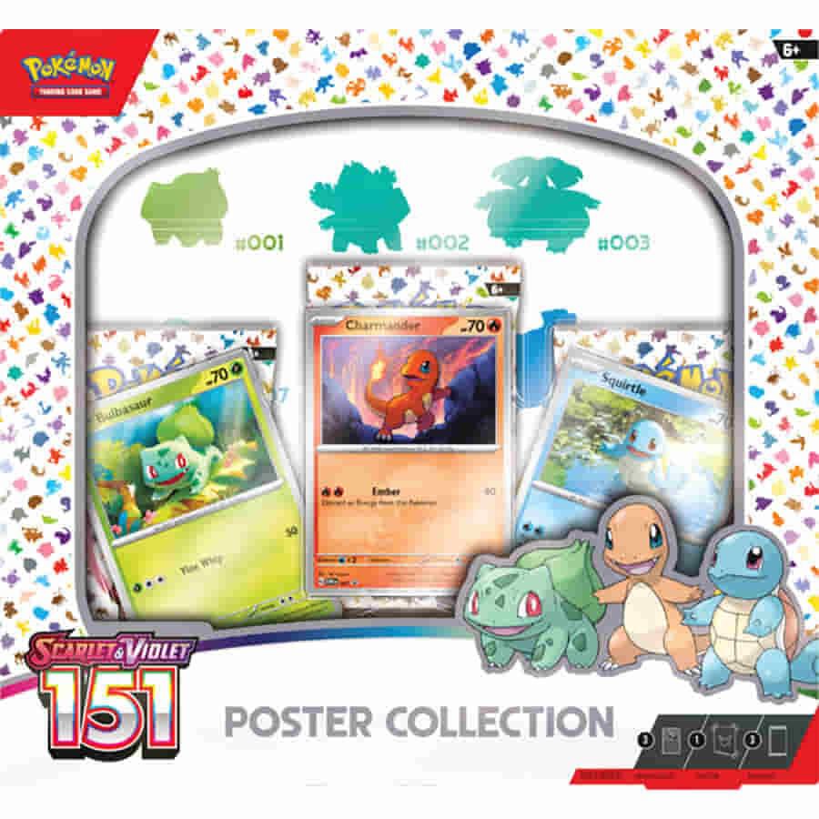 POKEMON 151 POSTER COLLECTION BOX