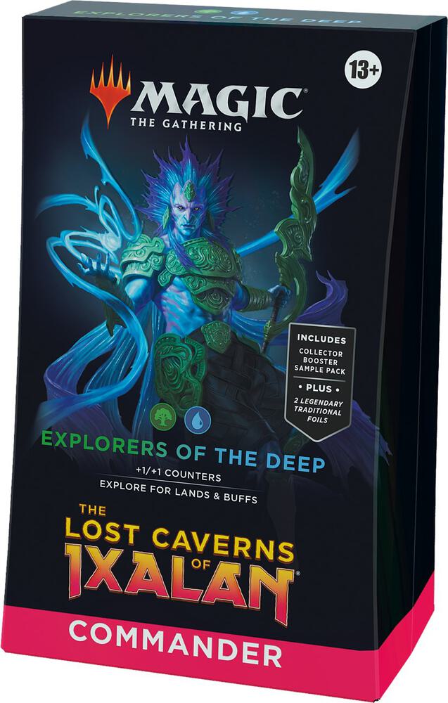 MAGIC THE GATHERING LOST CAVERNS OF IXALAN COMMANDER DECK EXPLORERS OF THE DEEP