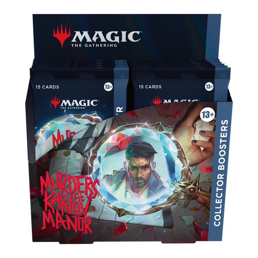 MAGIC THE GATHERING MURDERS AT KARLOV MANOR COLLECTOR'S BOOSTER DISPLAY
