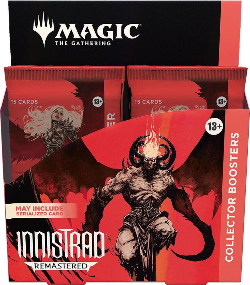 MAGIC THE GATHERING INNISTRAD REMASTERED COLLECTOR'S BOOSTER DISPLAY