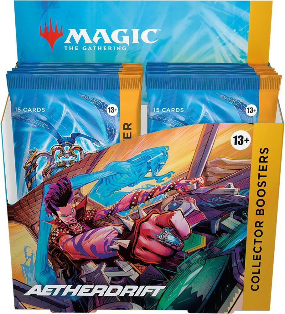MAGIC THE GATHERING AETHERDRIFT COLLECTOR'S BOOSTER DISPLAY