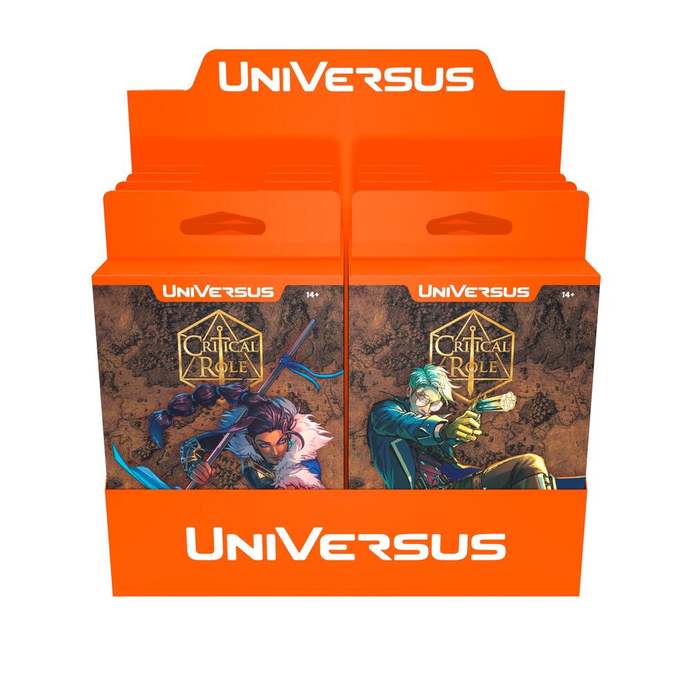 UNIVERSUS HEROES OF EXANDRIA STARTER DECK DISPLAY