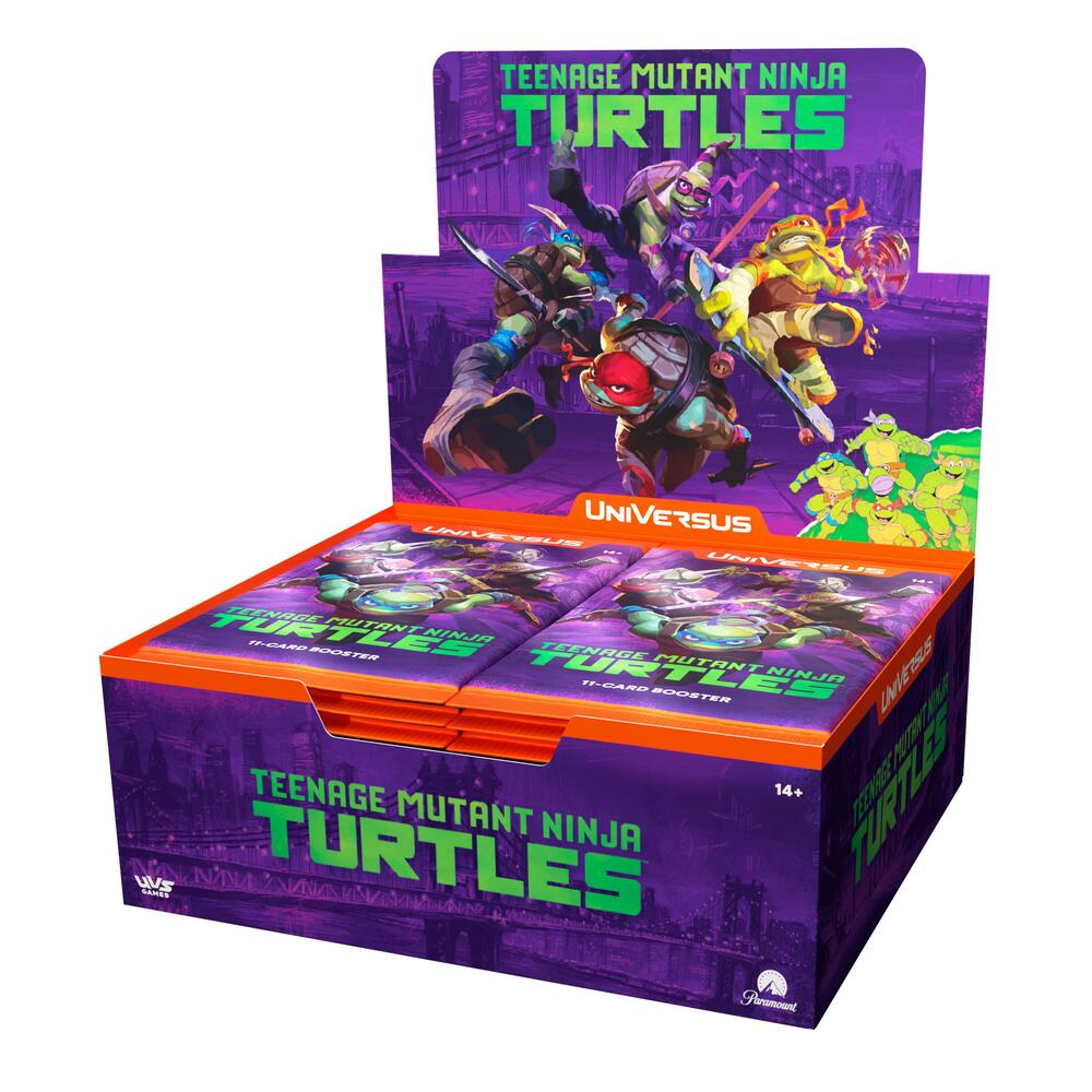 UNIVERSUS TEENAGE MUTANT NINJA TURTLES BOOSTER DISPLAY