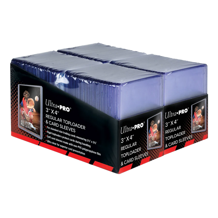 ULTRAPRO TOPLOADERS DOUBLE PACK COMBO 3X4 (200)