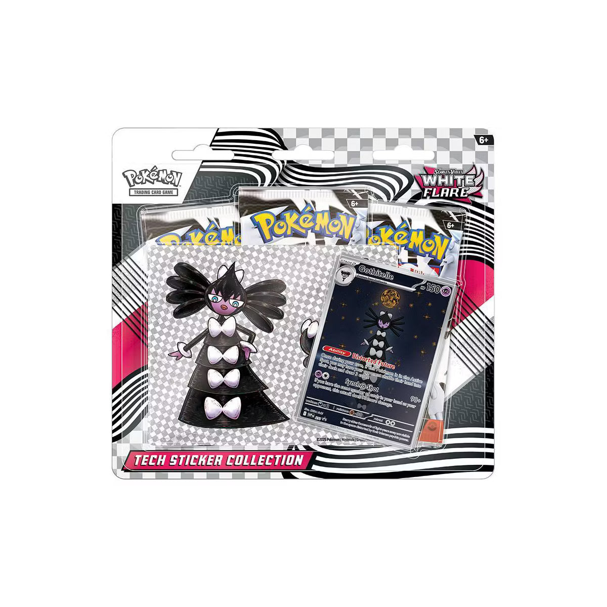 POKEMON WHITE FLARE 3-PACK TECH BLISTER