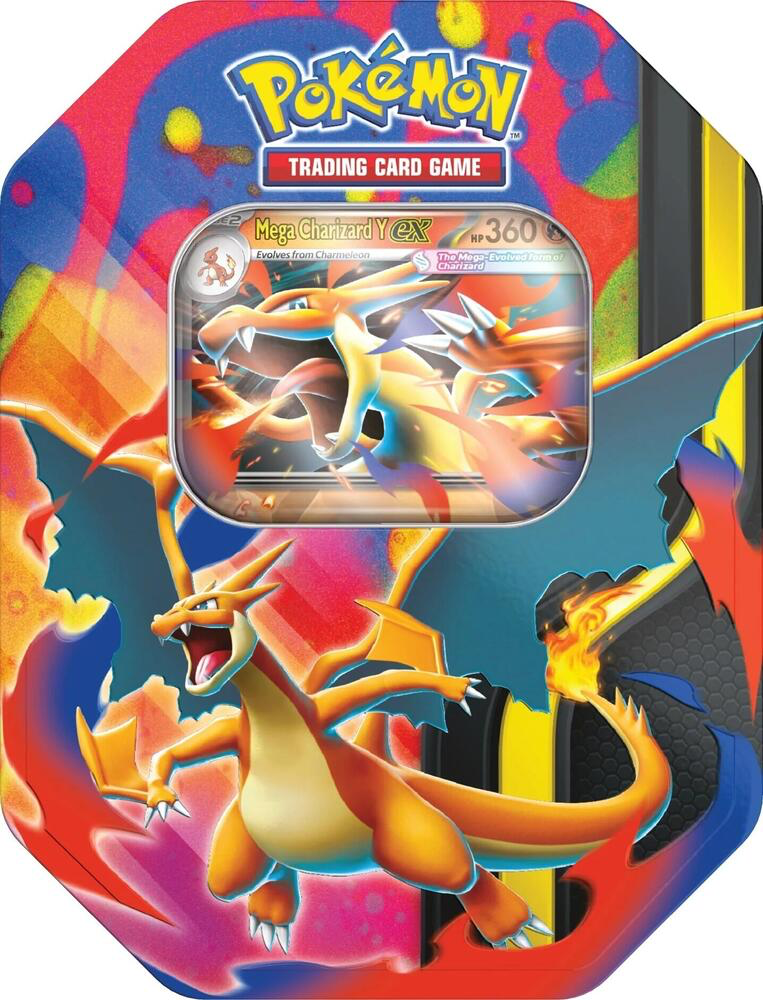POKEMON MEGA CHARIZARD TINS (1 of 2)