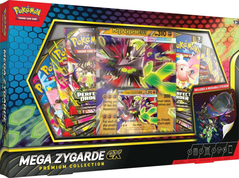 POKEMON MEGA ZYGARDE EX PREMIUM COLLECTION