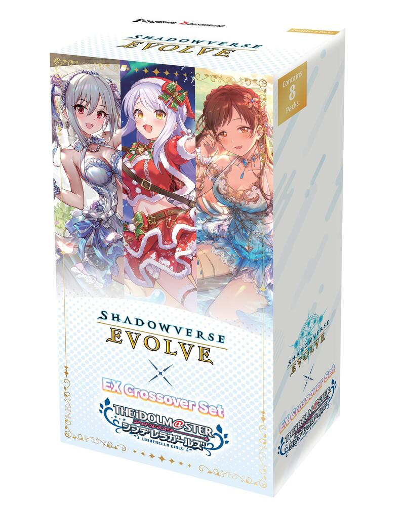 SHADOWVERSE EVOLVE THE IDOLMASTER CINDERELLA GIRLS EX CROSSOVER SET BOOSTER DISPLAY