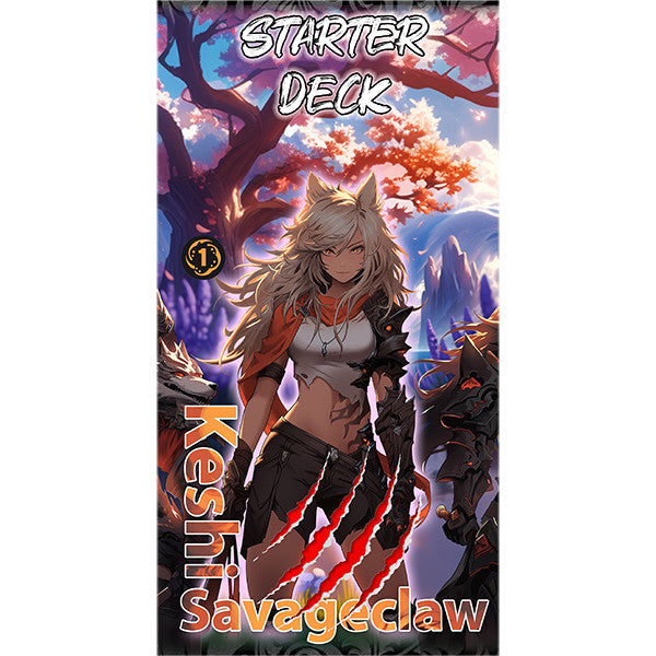 SOUL MASTERS STARTER DECK KESHI, 1ST EDITION