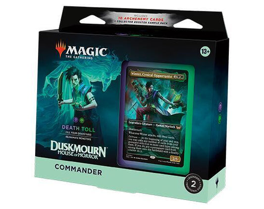 MAGIC THE GATHERING DUSKMOURN COMMANDER DECK DEATH TOLL