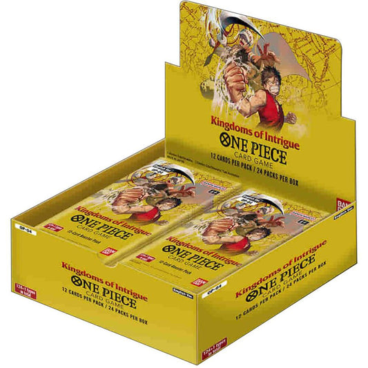 ONE PIECE KINGDOMS OF INTRIGUE BOOSTER DISPLAY