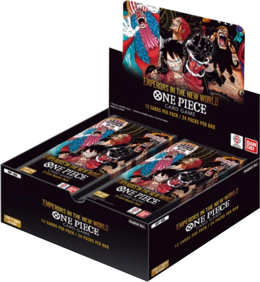 ONE PIECE EMPERORS IN THE NEW WORLD BOOSTER DISPLAY