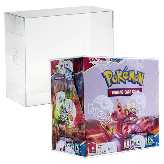 EVORETRO POKEMON BOOSTER BOX DISPLAY CASE (PACK OF 5)