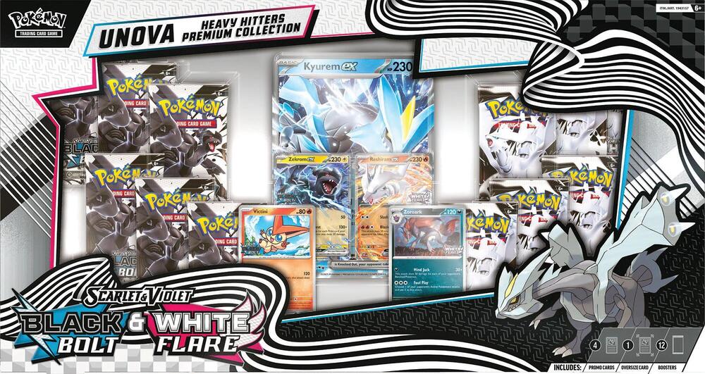 POKEMON UNOVA HEAVY HITTERS PREMIIUM COLLECTION