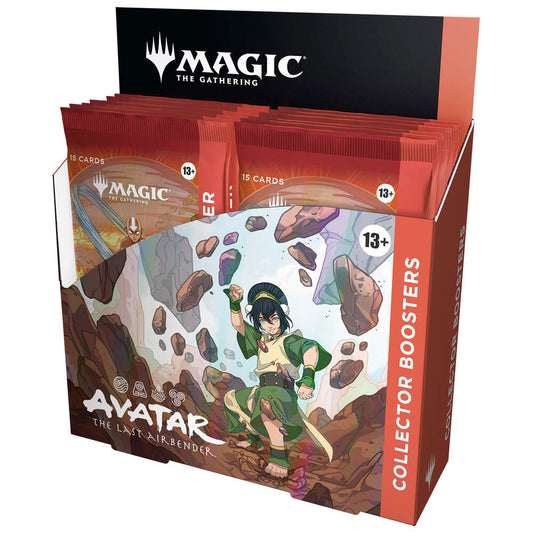 MAGIC THE GATHERING AVATAR THE LAST AIRBENDER COLLECTOR'S BOOSTER DISPLAY