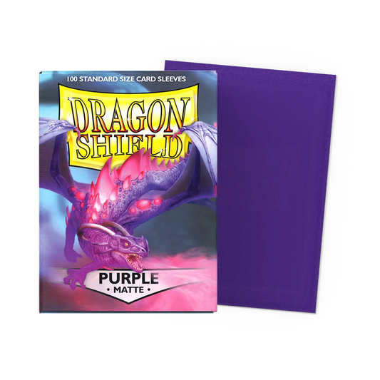 DRAGON SHIELD MATTE, PURPLE (100)