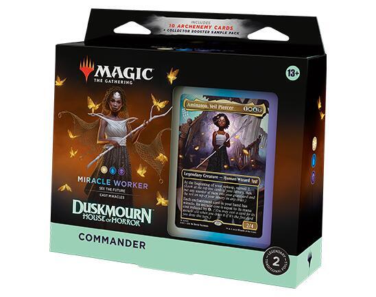 MAGIC THE GATHERING DUSKMOURN COMMANDER DECK MIRACLE WORKER