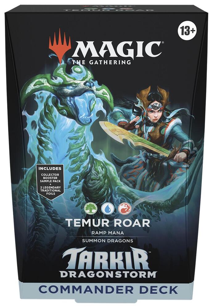 MAGIC THE GATHERING TARKIR DRAGONSTORM COMMANDER DECK TEMUR ROAR