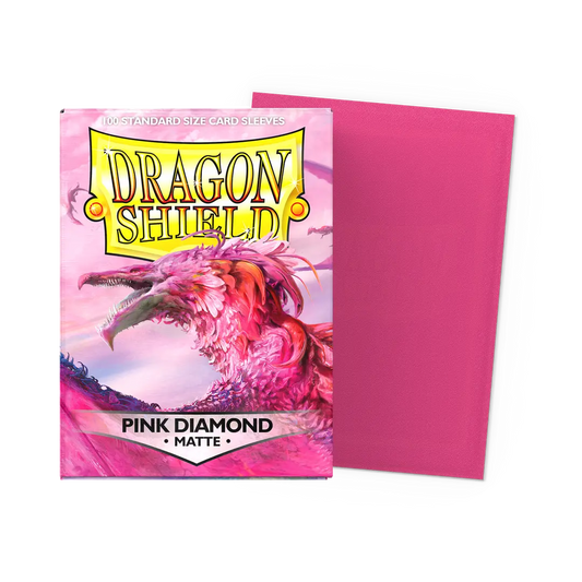 DRAGON SHIELD MATTE, PINK DIAMOND (100)