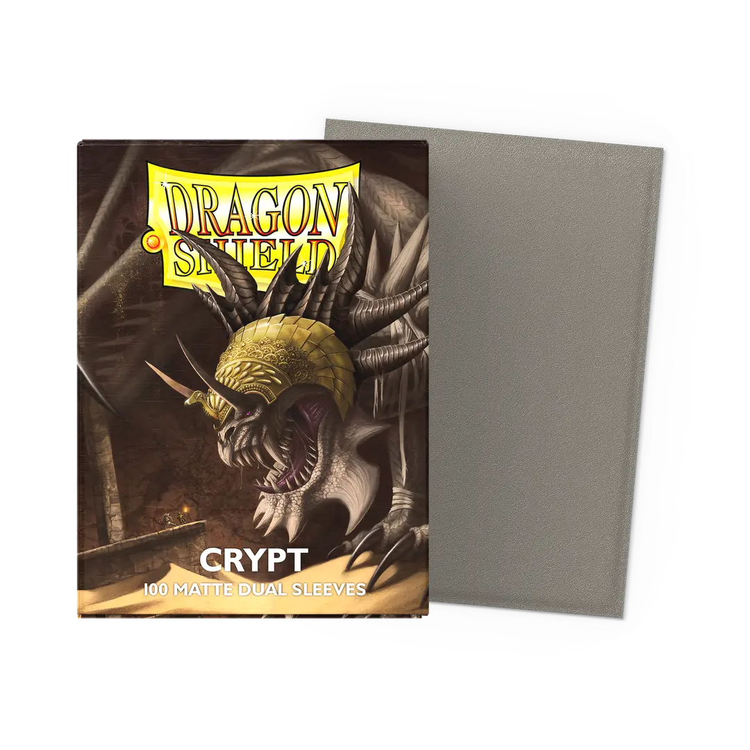 DRAGON SHIELD MATTE DUAL, CRYPT (100)