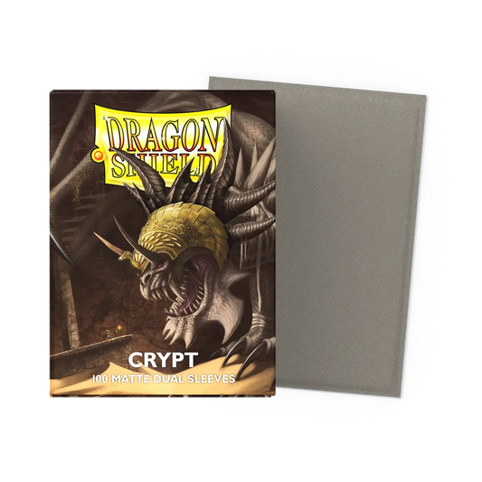 DRAGON SHIELD MATTE DUAL, CRYPT (100)