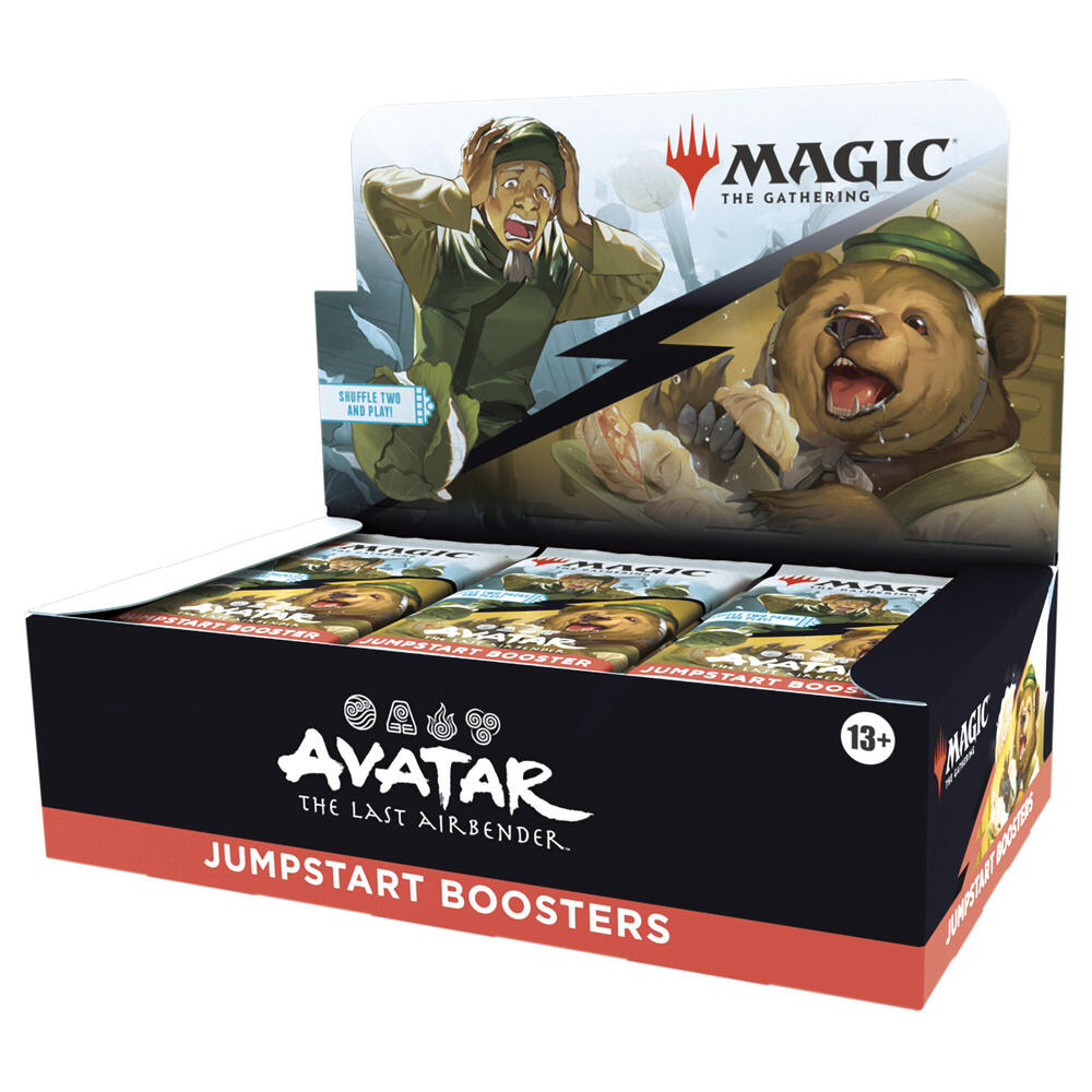 MAGIC THE GATHERING AVATAR THE LAST AIRBENDER JUMPSTART BOOSTER DISPLAY