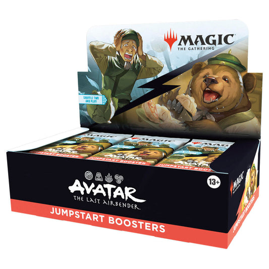 MAGIC THE GATHERING AVATAR THE LAST AIRBENDER JUMPSTART BOOSTER DISPLAY