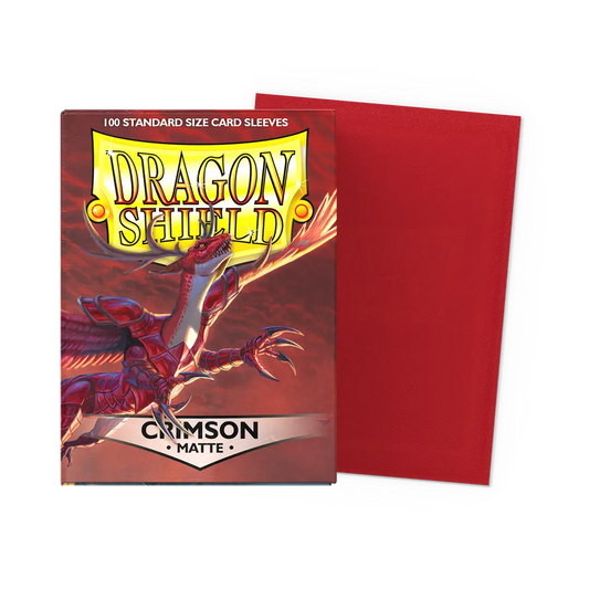 DRAGON SHIELD MATTE, CRIMSON (100)