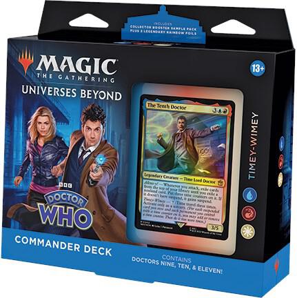 MAGIC THE GATHERING UNIVERSES BEYOND- DOCTOR WHO COMMANDER DECK TIMEY-WIFEY