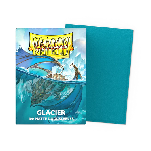 DRAGON SHIELD MATTE DUAL, GLACIER (100)