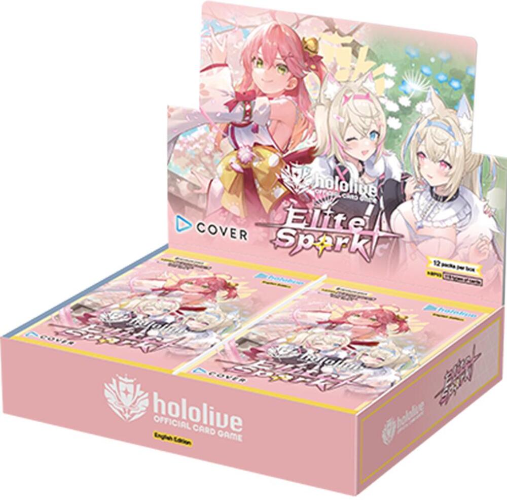 HOLOLIVE ELITE SPARK BOOSTER DISPLAY