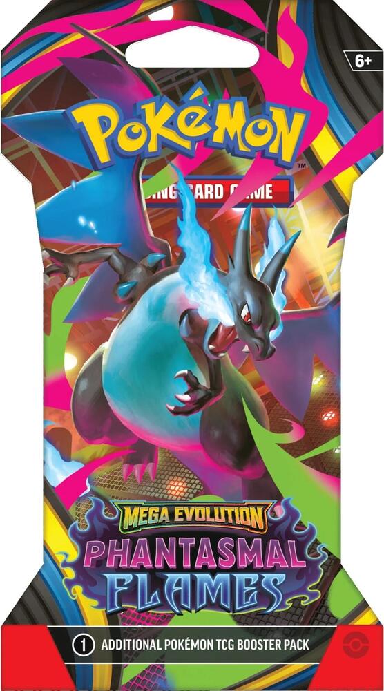 POKEMON PHANTASMAL FLAMES SLEEVED BOOSTER PACK