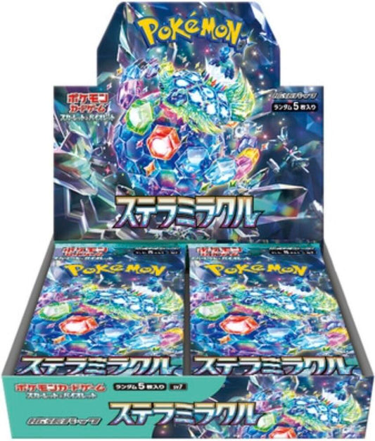 POKEMON JAPAN STELLAR MIRACLE BOOSTER BOX (J#21)