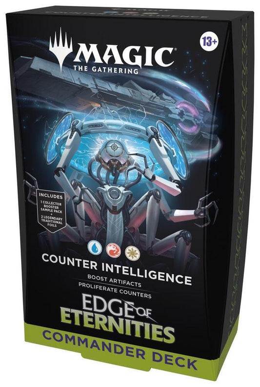 MAGIC THE GATHERING EDGE OF ETERNITIES COMMANDER DECK, COUNTER INTELLIGENCE