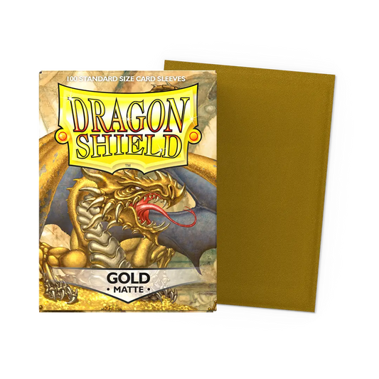 DRAGON SHIELD MATTE, GOLD