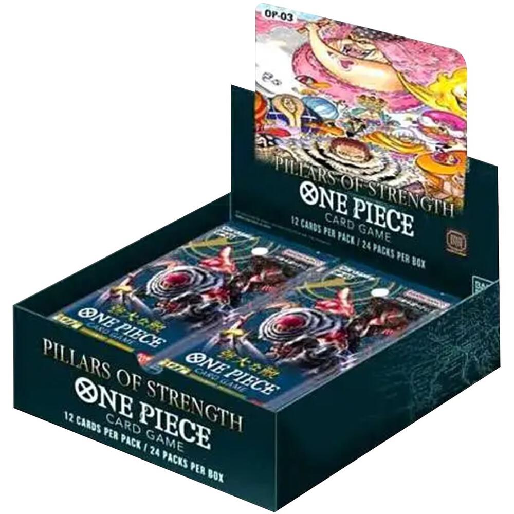 ONE PIECE PILLARS OF STRENGTH BOOSTER DISPLAY