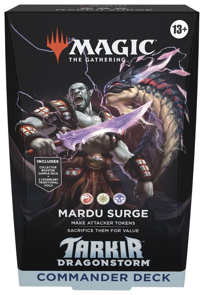 MAGIC THE GATHERING TARKIR DRAGONSTORM COMMANDER DECK MARDU SUEGE