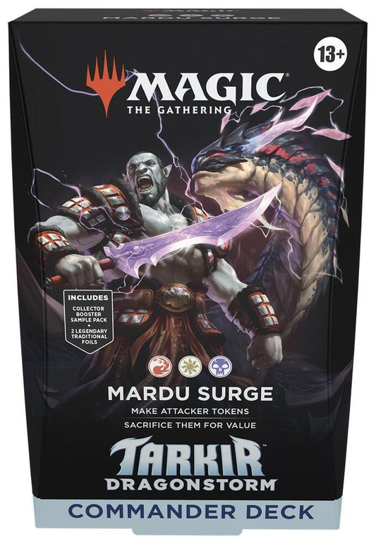 MAGIC THE GATHERING TARKIR DRAGONSTORM COMMANDER DECK MARDU SUEGE