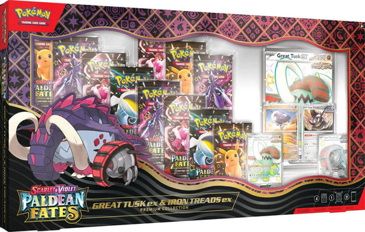 POKEMON PALDEAN FATES GREAT TUSK EX COLLECTION