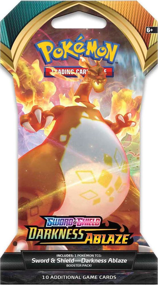 POKEMON DARKNESS ABLAZE SLEEVED BOOSTER